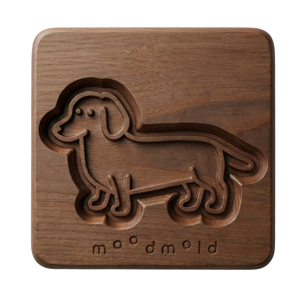 AI Custom Pet Cookie Mould